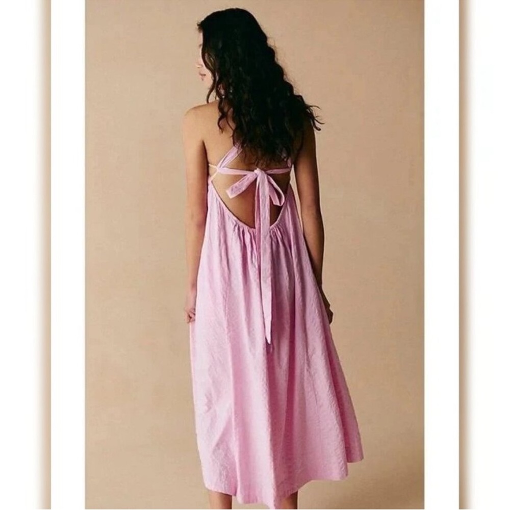 Free People Poppy Strappy Back Boho Dress - Picture 5 of 7